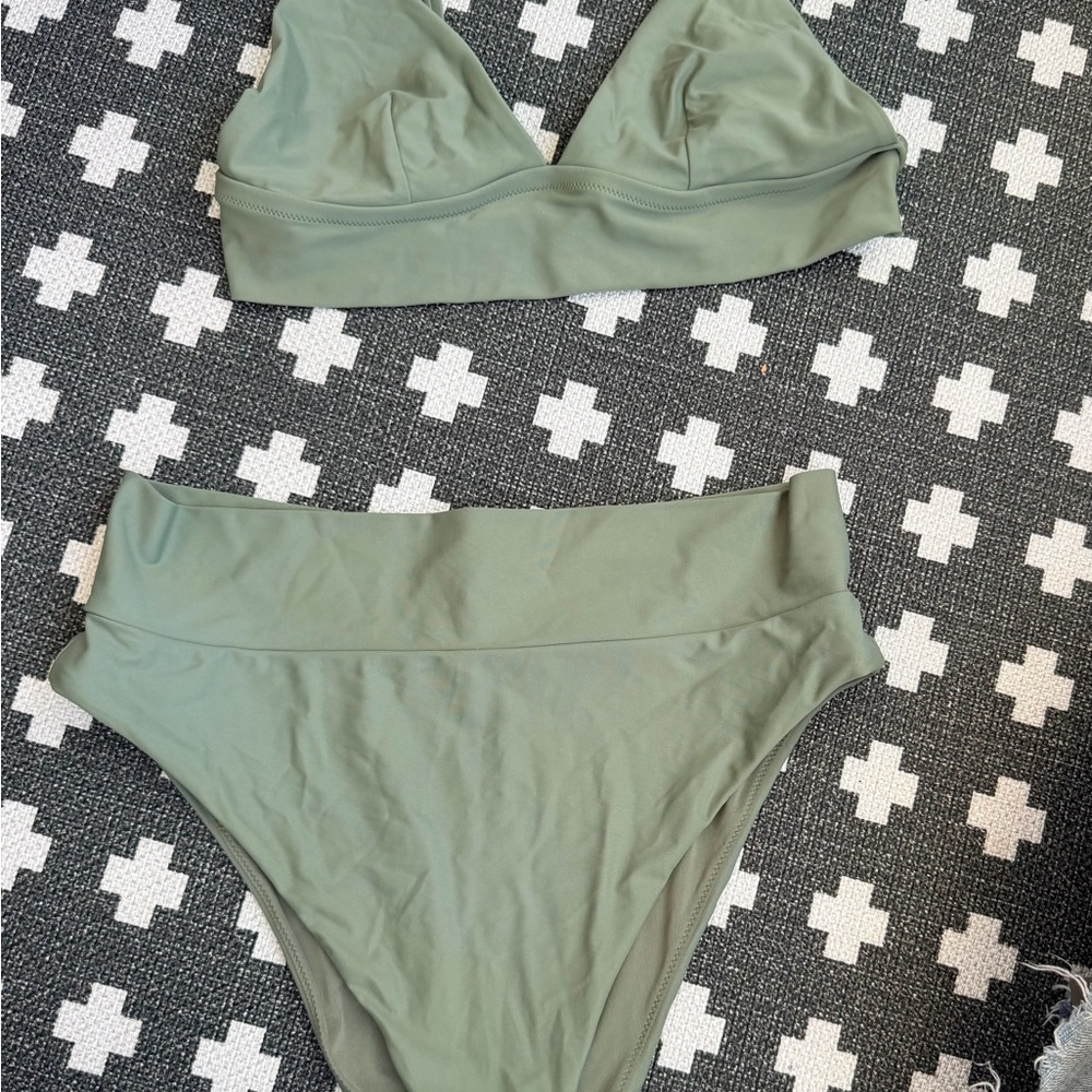 Aerie Olive Bikini Set